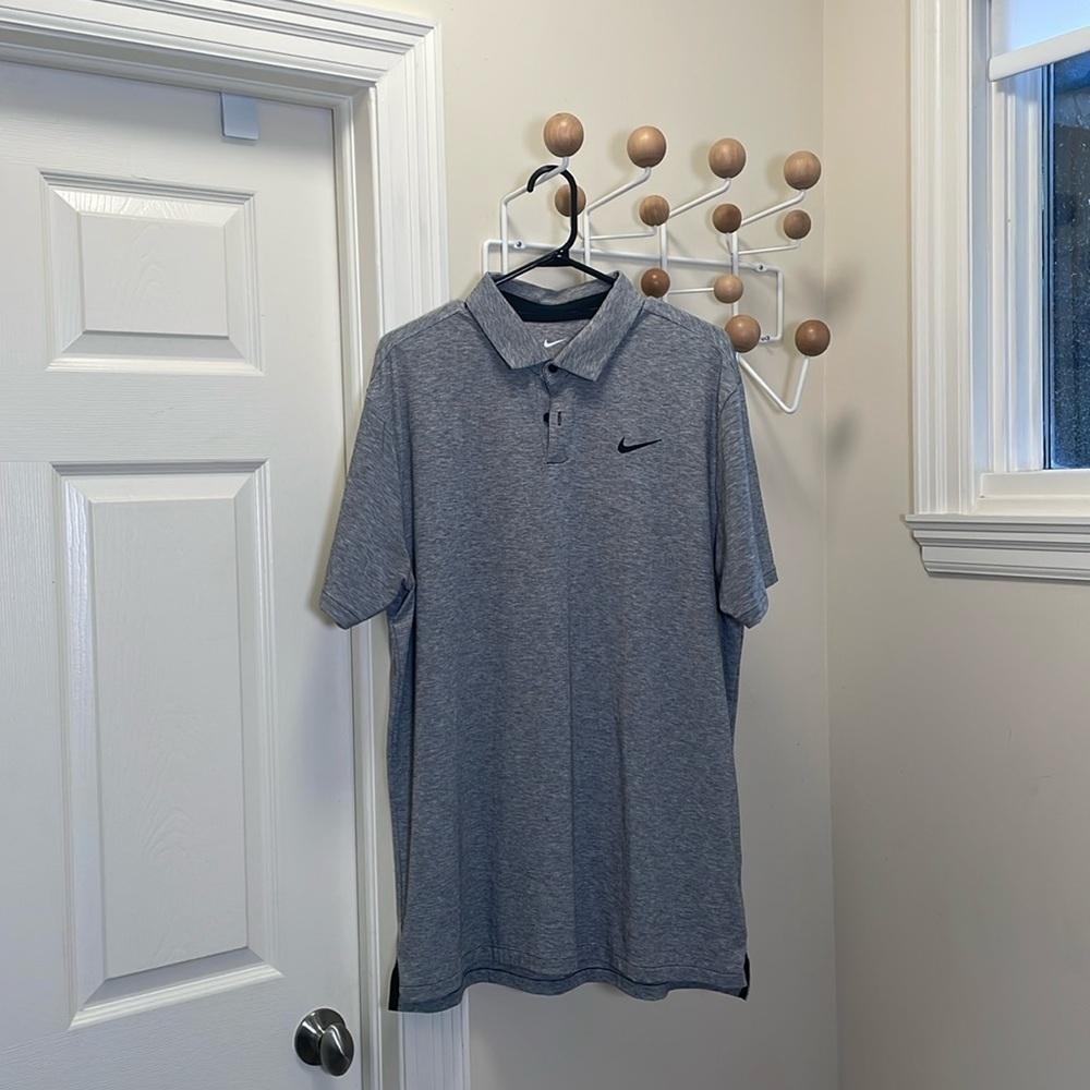 Nike - Classic Polo Performance Wear Shirt - Grey - L